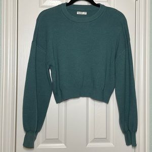 COTTON ON: Teal Cropped Sweater
